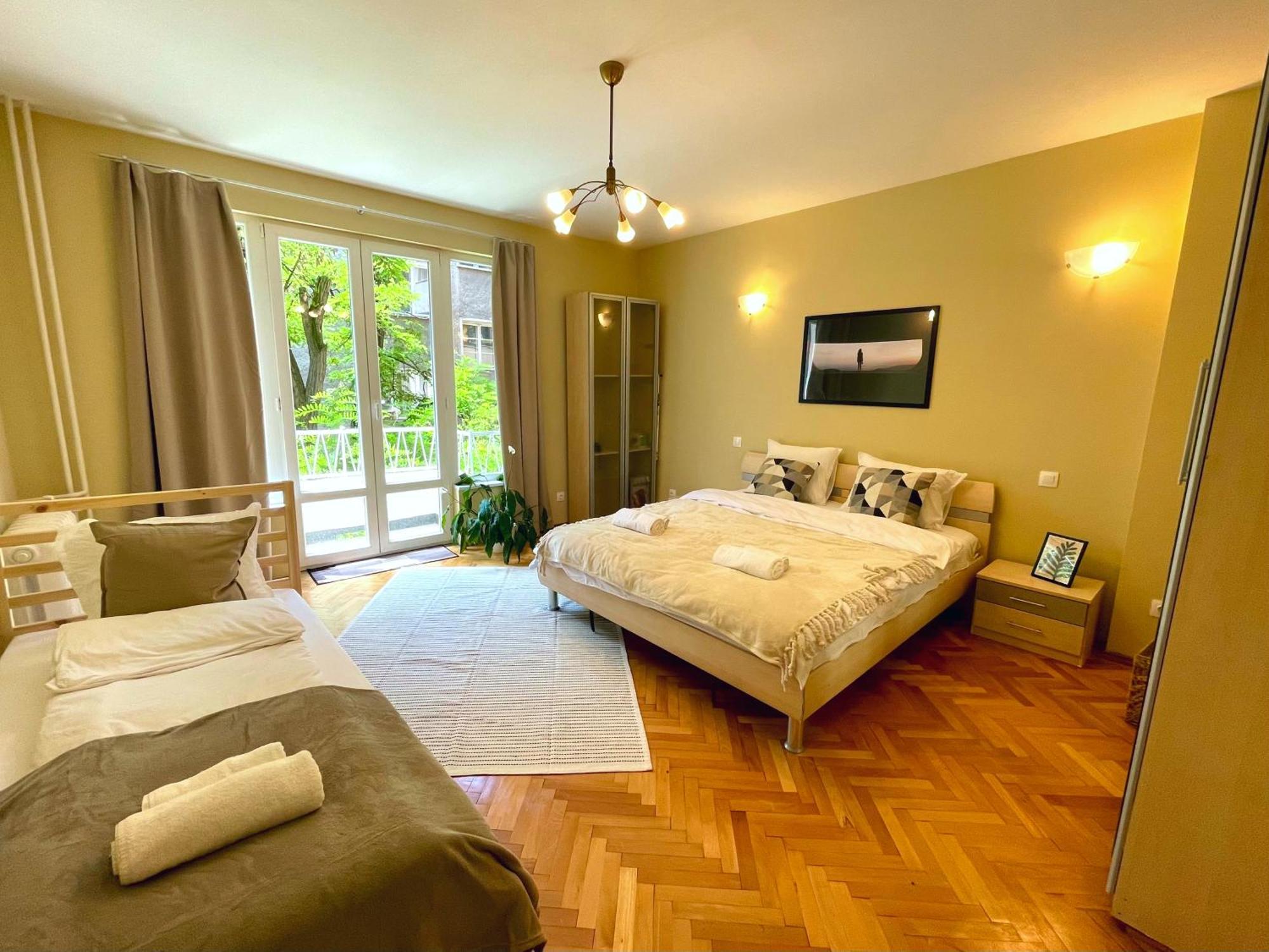 Bohemian Bright & Calm 2Br - Top Center - Private Balcony Sofia Exterior foto